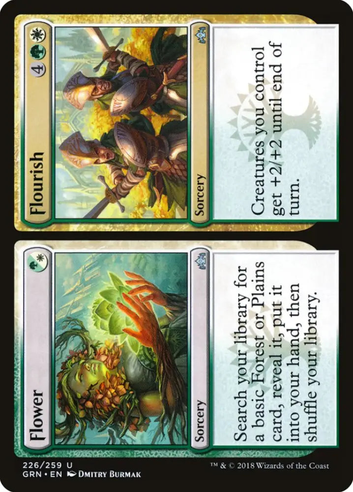 Flower // Flourish [Guilds of Ravnica] - MTG Single