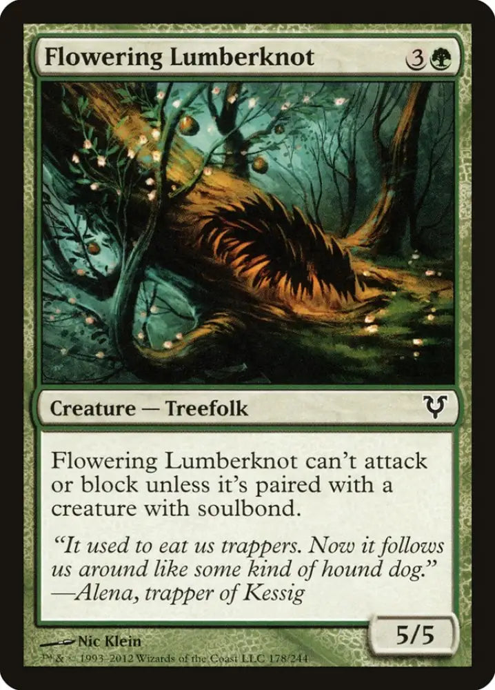 Flowering Lumberknot [Avacyn Restored] - MTG Single