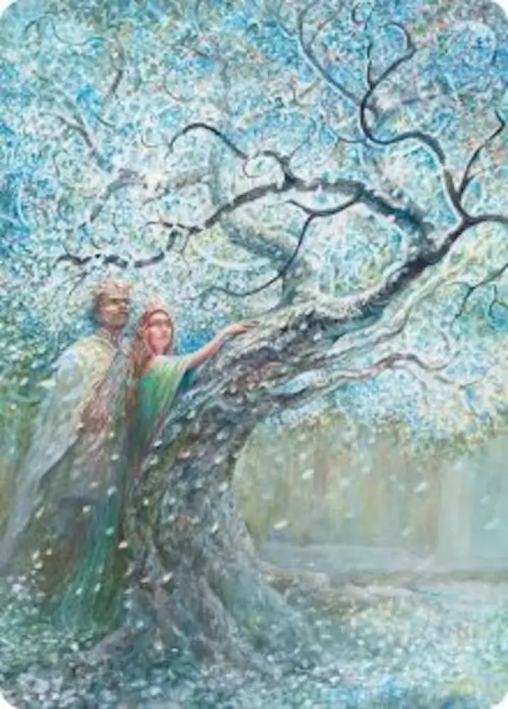 Flowering of the White Tree Art Card (27) [The Hobbit Art Series]