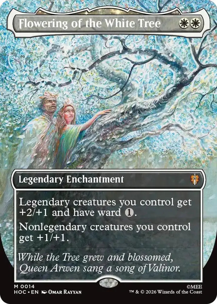 Flowering of the White Tree (Borderless) (14) [The Hobbit: Eternal-Legal]