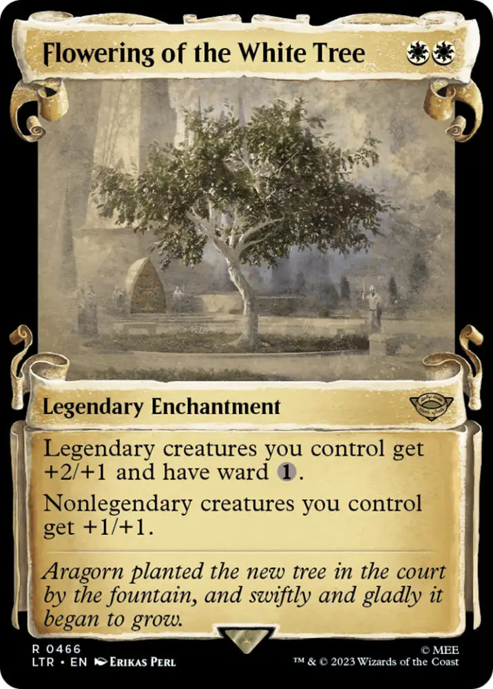 Flowering of the White Tree [The Lord of the Rings: Tales of Middle-Earth Showcase Scrolls] - MTG Single