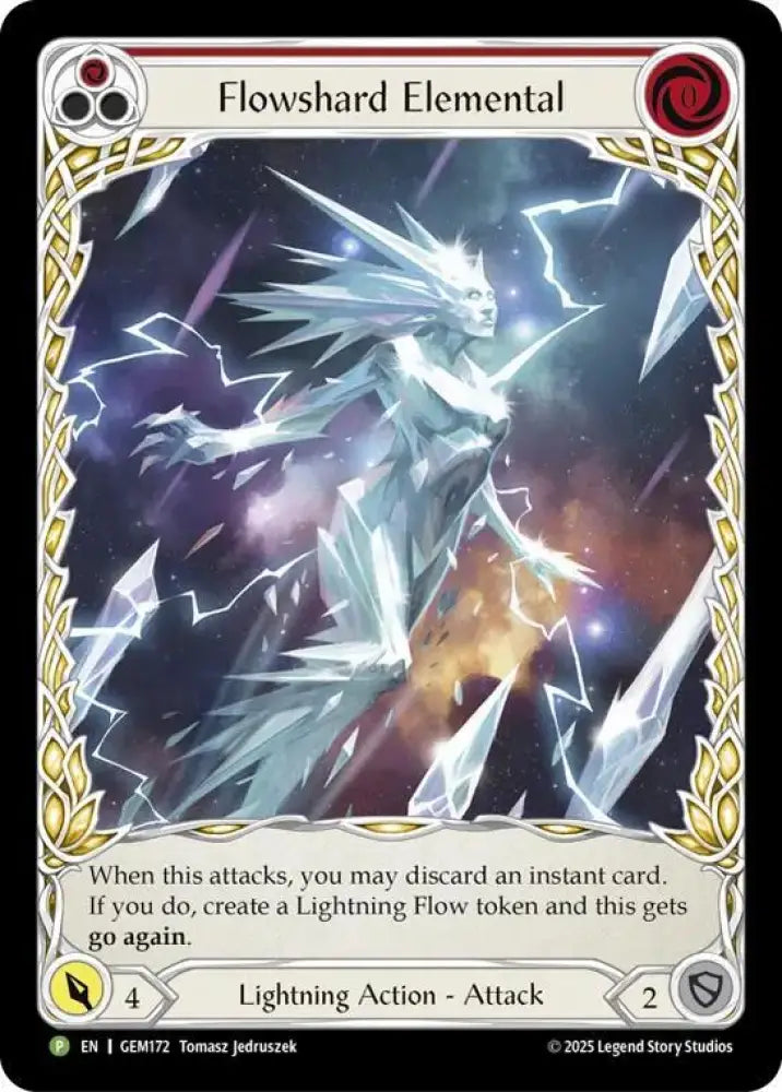 Flowshard Elemental (Red) (GEM172) [Gem Pack 5]