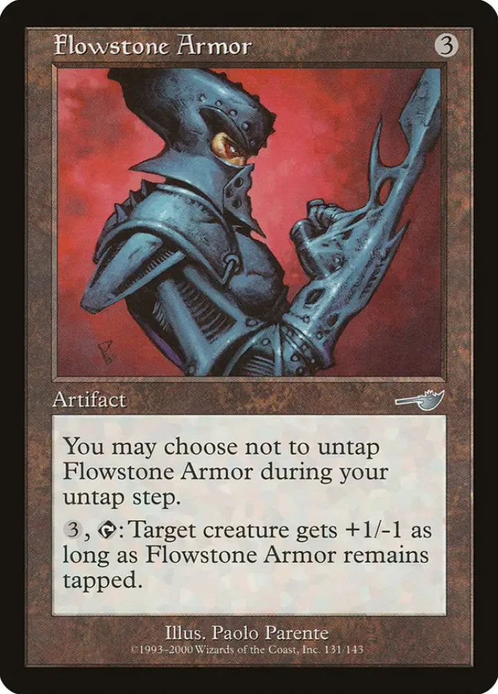 Flowstone Armor [Nemesis] - MTG Single