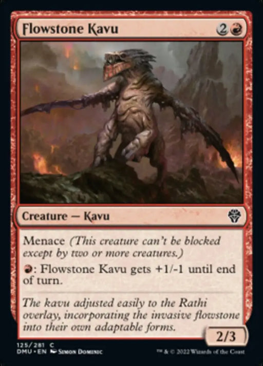 Flowstone Kavu [Dominaria United] - MTG Single