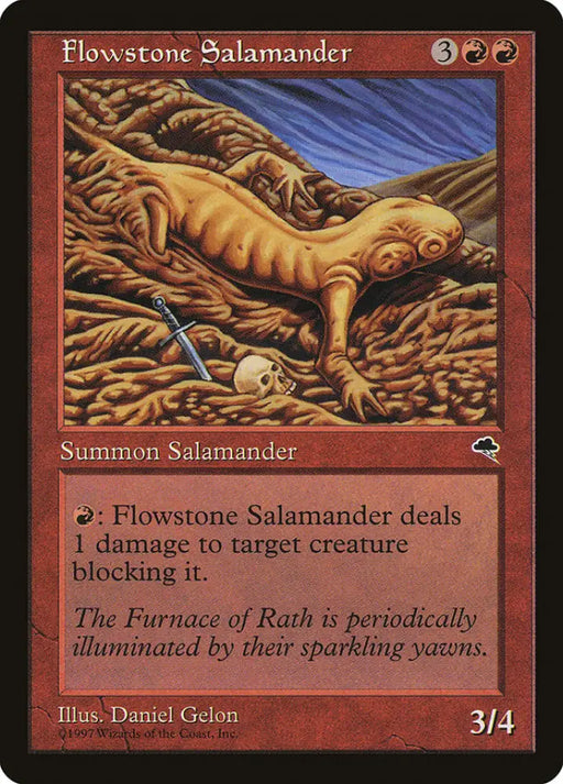 Flowstone Salamander [Tempest] - MTG Single