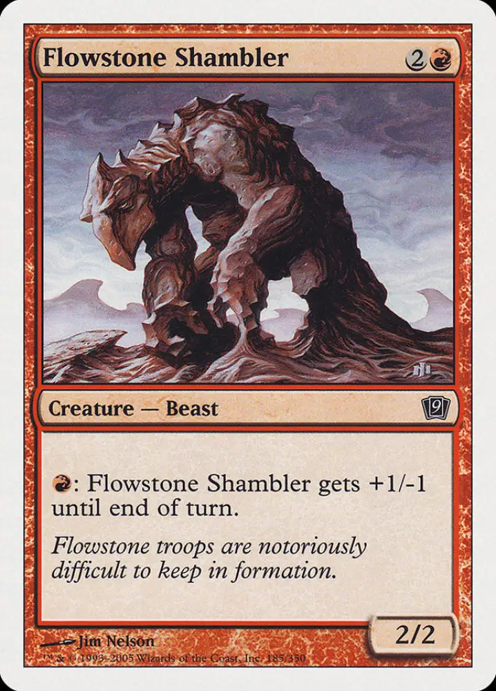 Flowstone Shambler [Ninth Edition] - MTG Single