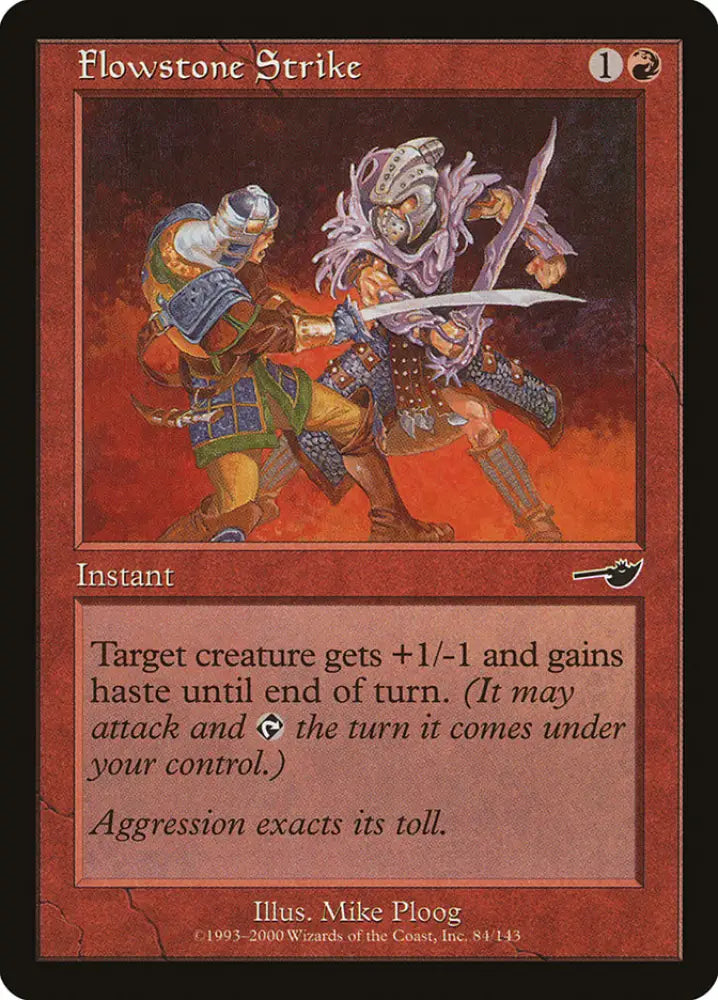 Flowstone Strike [Nemesis] - MTG Single