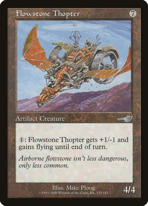 Flowstone Thopter [Nemesis] - MTG Single