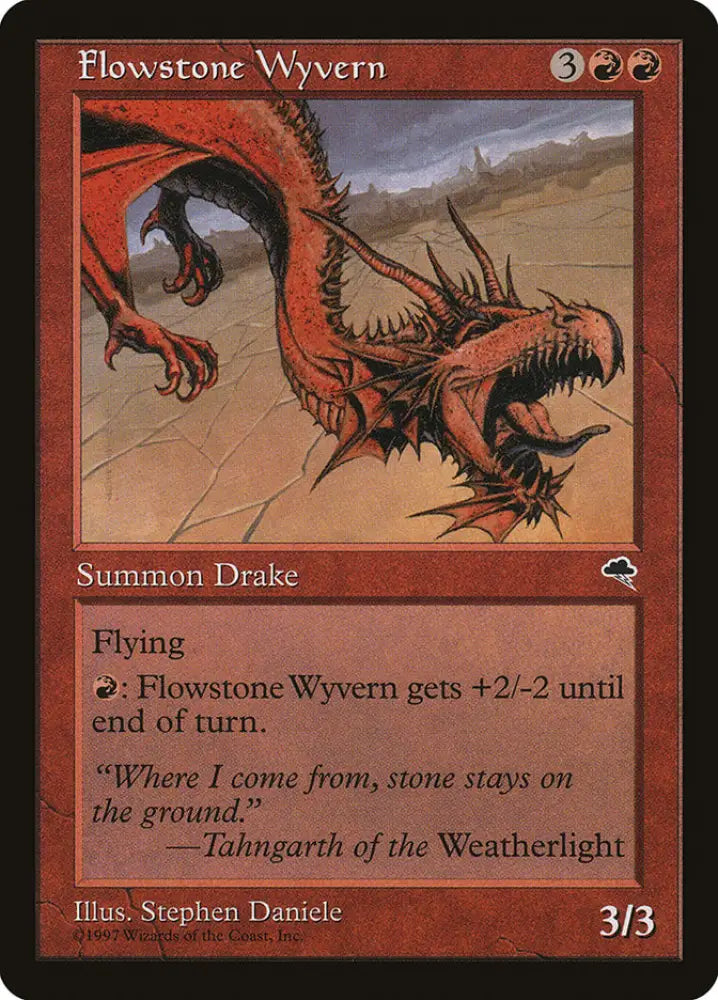 Flowstone Wyvern [Tempest] - MTG Single