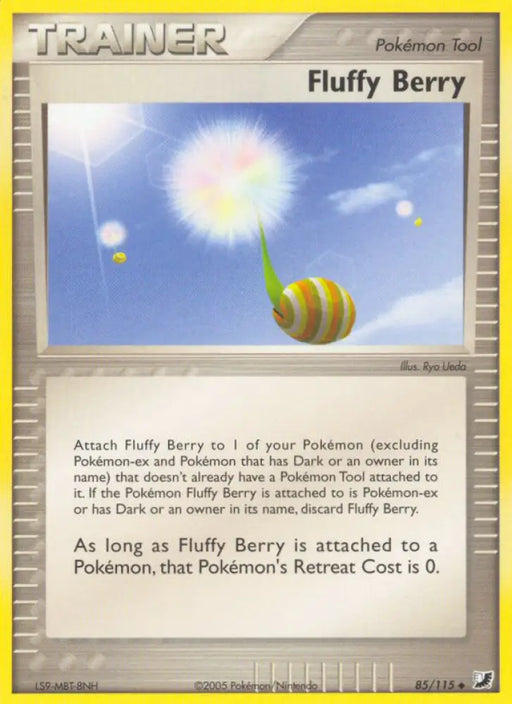 Fluffy Berry (85/115) [EX: Unseen Forces] - Pokemon Single