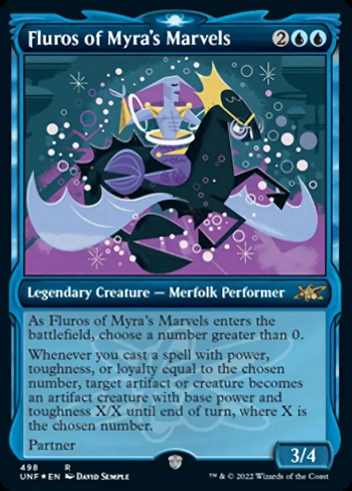 Fluros of Myra’s Marvels (Showcase) (Galaxy Foil) [Unfinity] - MTG Single