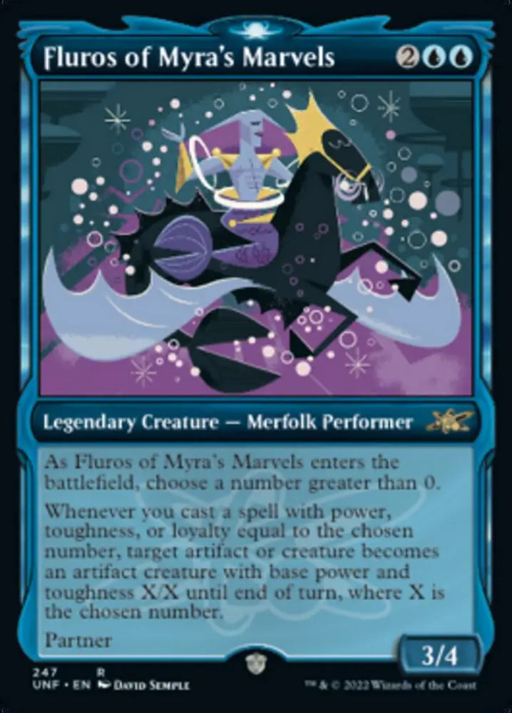 Fluros of Myra’s Marvels (Showcase) [Unfinity] - MTG Single