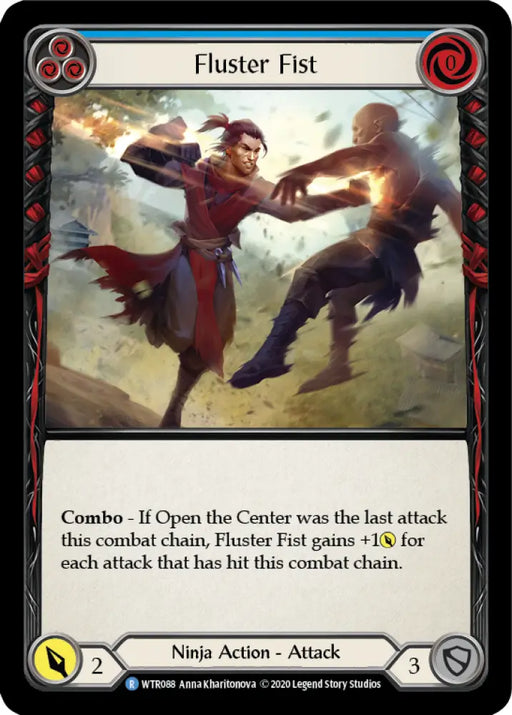 Fluster Fist (Blue) [Welcome to Rathe Unlimited] Unlimited Normal - Flesh And Blood Single
