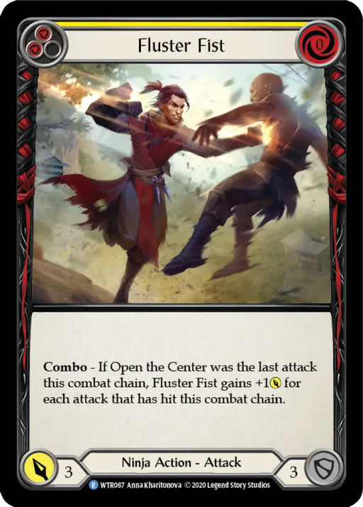 Fluster Fist (Yellow) [Welcome to Rathe Unlimited] Unlimited Normal - Flesh And Blood Single