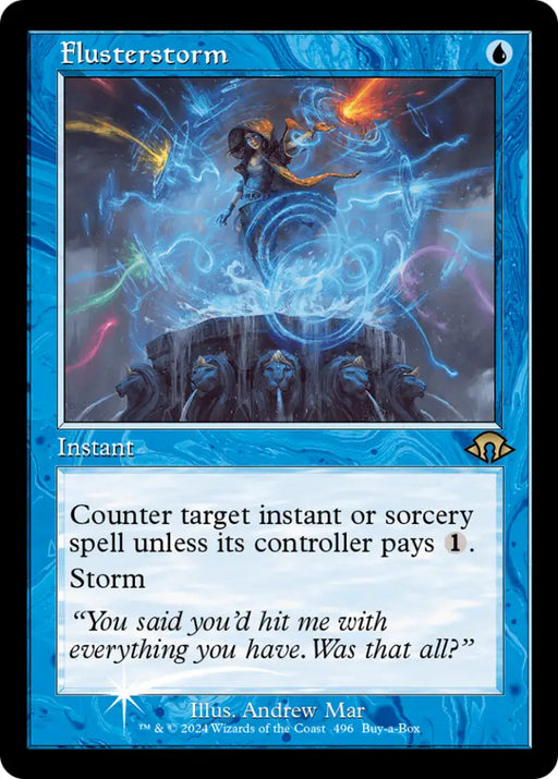 Flusterstorm (Retro Frame) [Modern Horizons 3 Prerelease Promos] - MTG Single