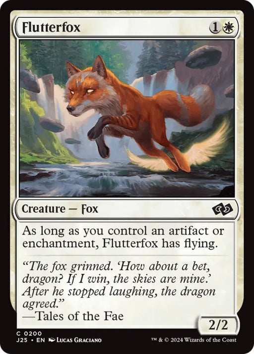Flutterfox [Foundations Jumpstart] - MTG Single