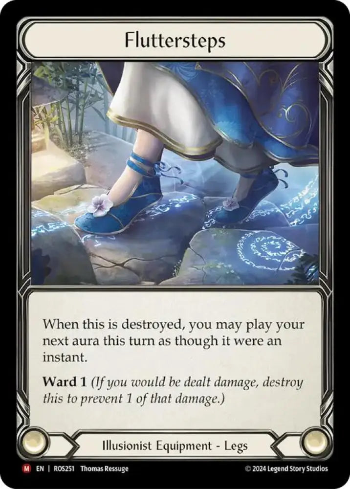 Fluttersteps [Rosetta] Cold Foil - Flesh And Blood Single