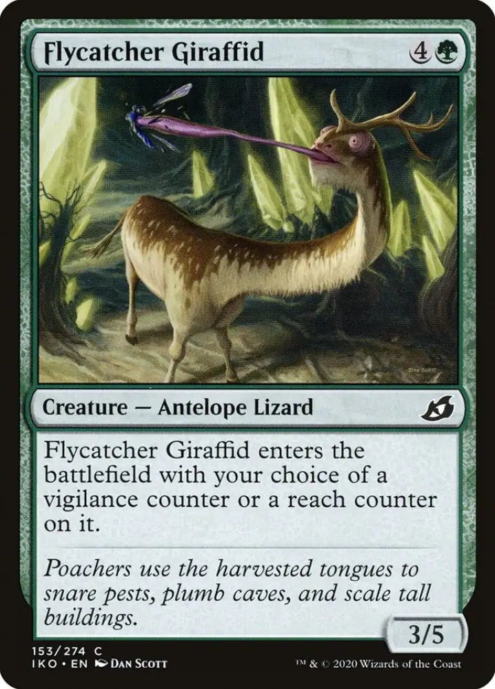 Flycatcher Giraffid [Ikoria: Lair of Behemoths] - MTG Single