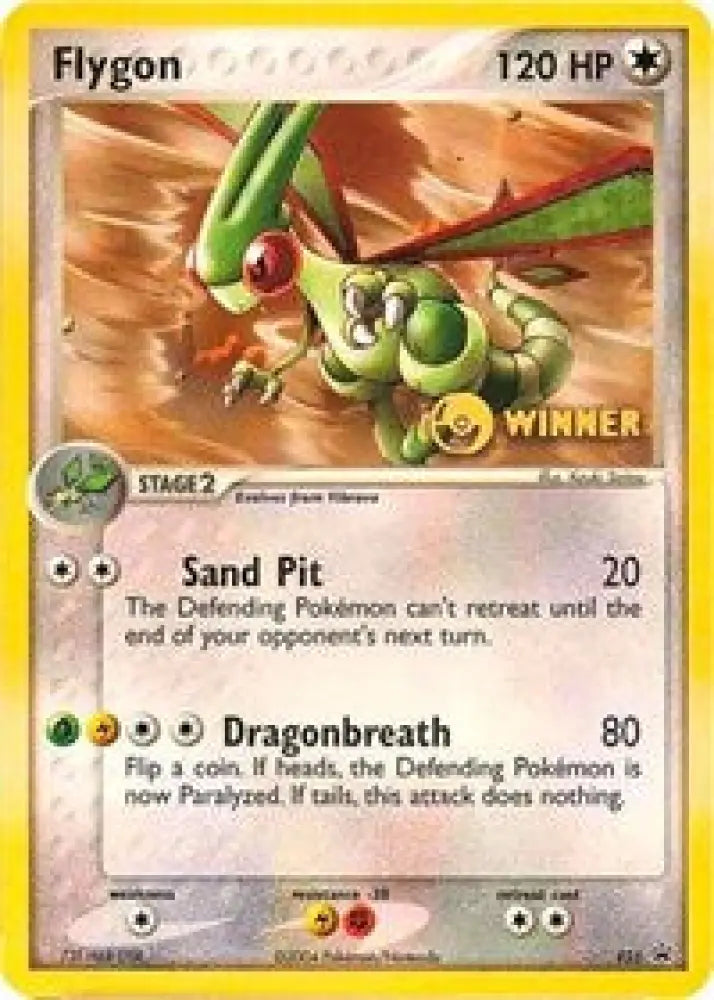 Flygon (025) (Winner) [Nintendo: Black Star Promos] - Pokemon Single