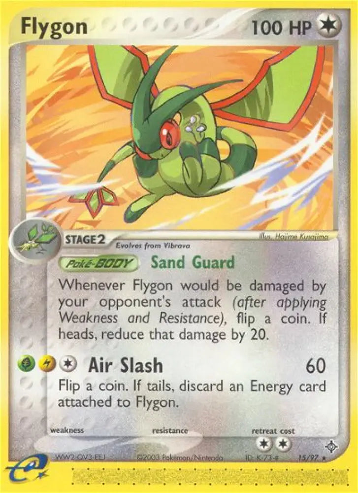 Flygon (15/97) [EX: Dragon] - Pokemon Single