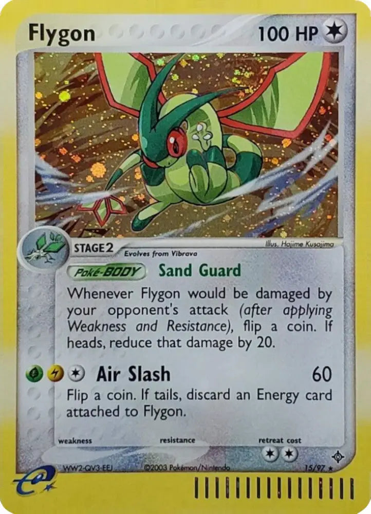 Flygon (15/97) (Theme Deck Exclusive) [EX: Dragon] - Pokemon Single