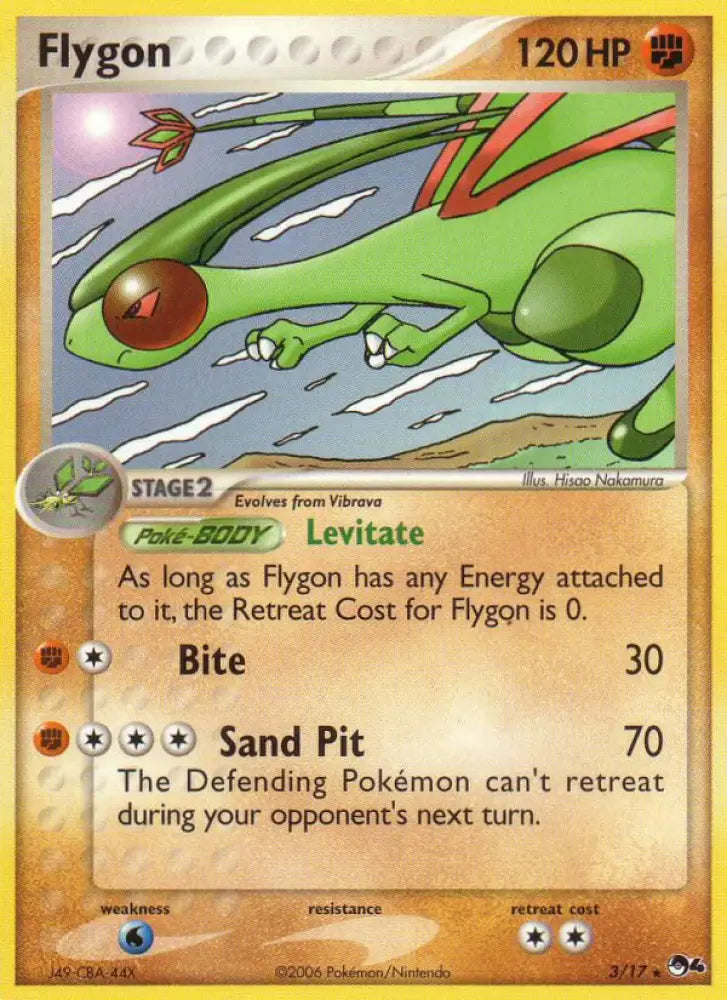 Flygon (3/17) [POP Series 4] - Pokemon Single
