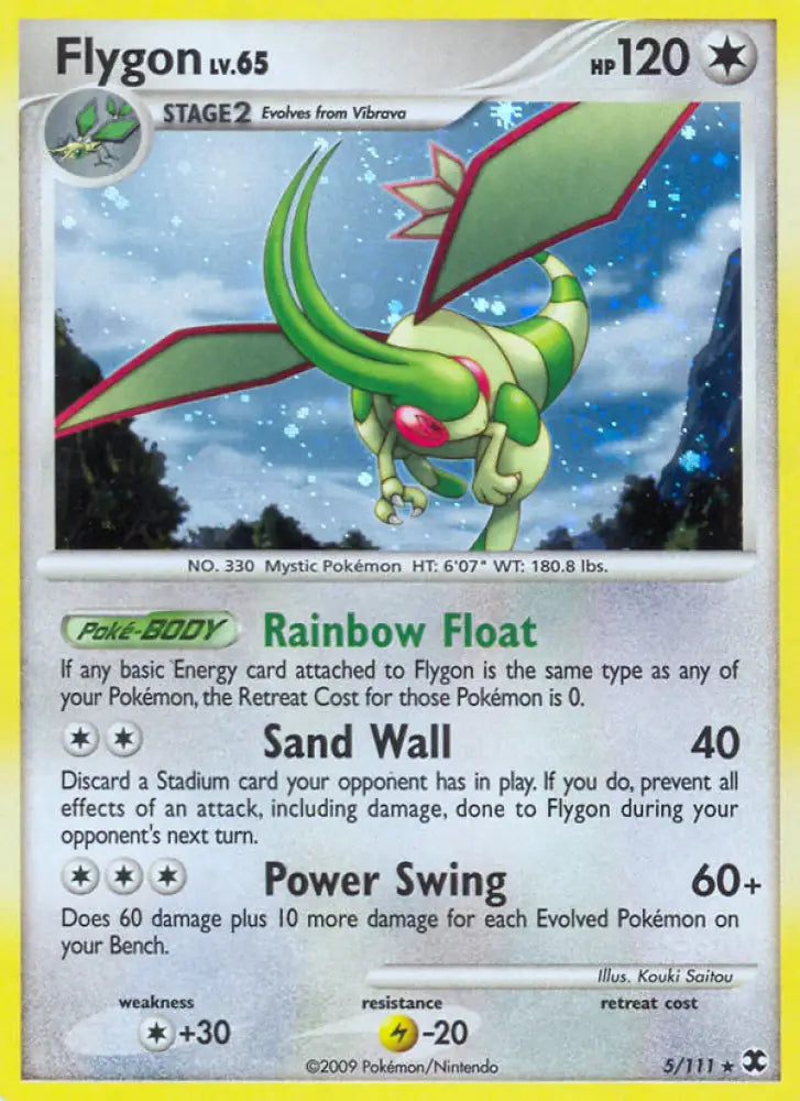 Flygon (5/111) [Platinum: Rising Rivals] - Pokemon Single