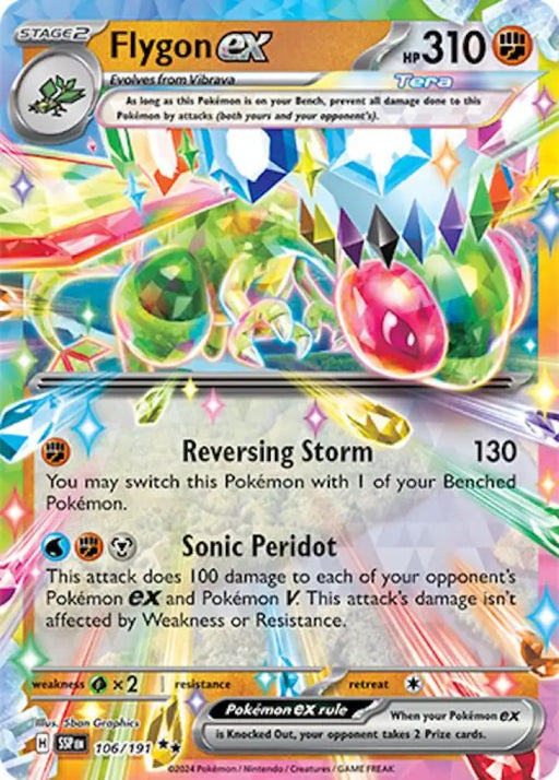 Flygon ex (106/191) [Scarlet & Violet: Surging Sparks] - Pokemon Single