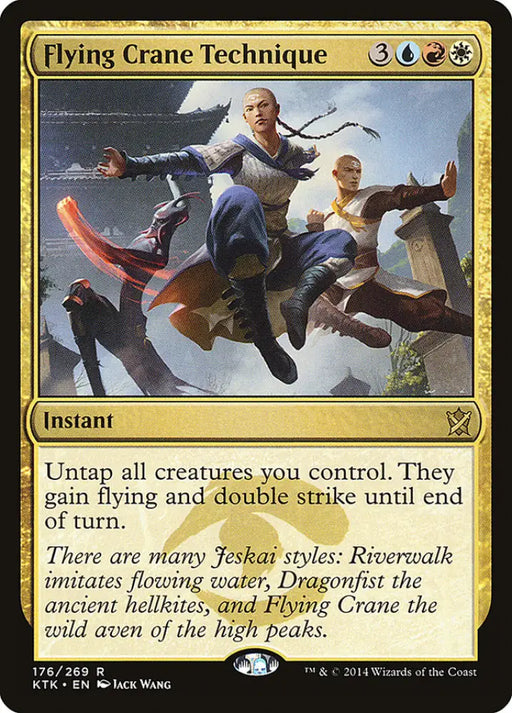 Flying Crane Technique [Khans of Tarkir] - MTG Single