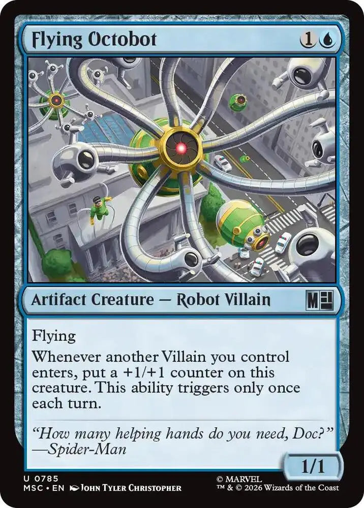 Flying Octobot (785) [Marvel Super Heroes Commander]