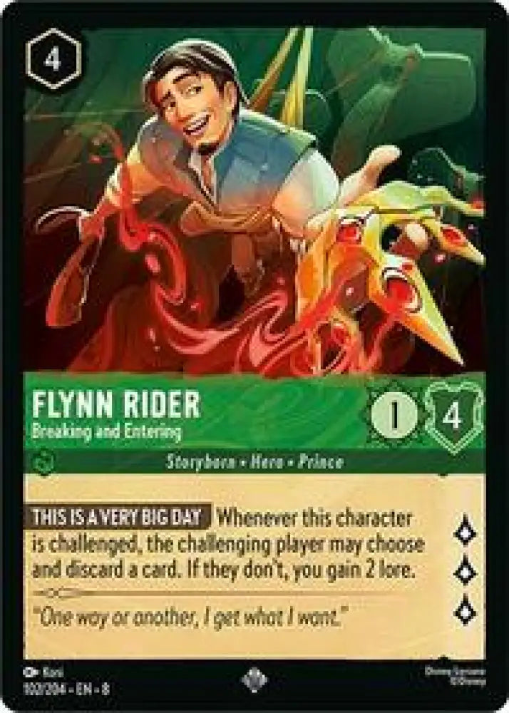 Flynn Rider - Breaking and Entering (102/204) [Reign of Jafar]