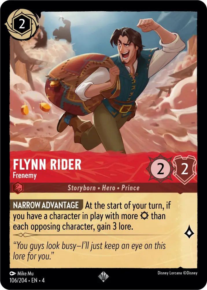 Flynn Rider - Frenemy (106/204) [Ursula’s Return] - Lorcana Single