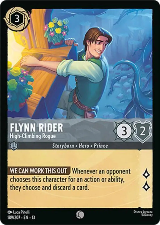 Flynn Rider - High-Climbing Rogue (189/204) [Attack of the Vine!]