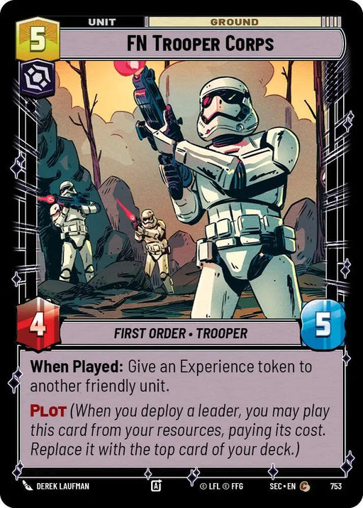 FN Trooper Corps (Foil) (753) [Secrets of Power]