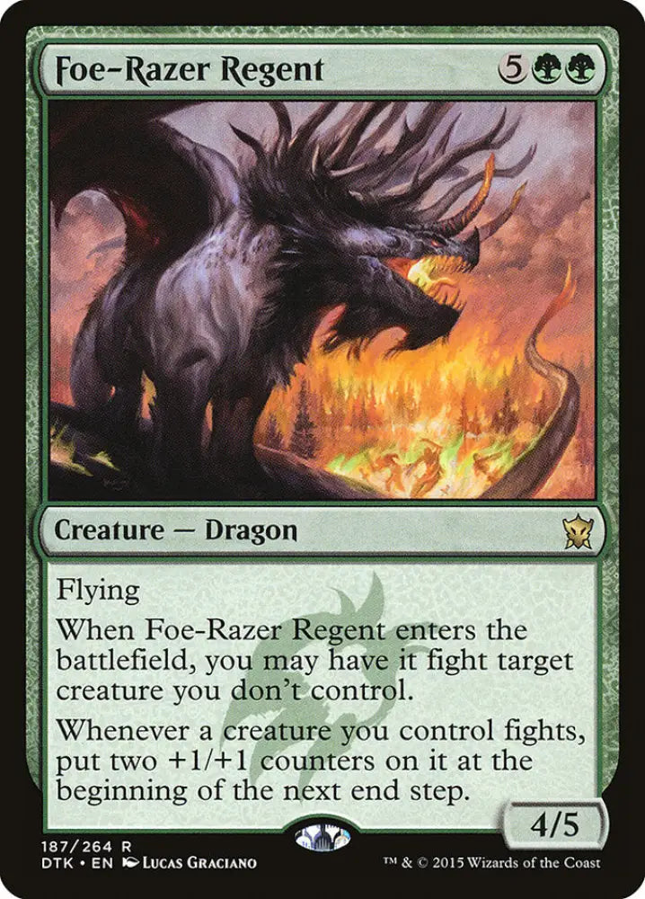 Foe-Razer Regent [Dragons of Tarkir] - MTG Single