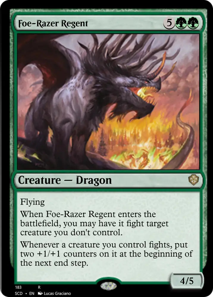 Foe-Razer Regent [Starter Commander Decks] - MTG Single