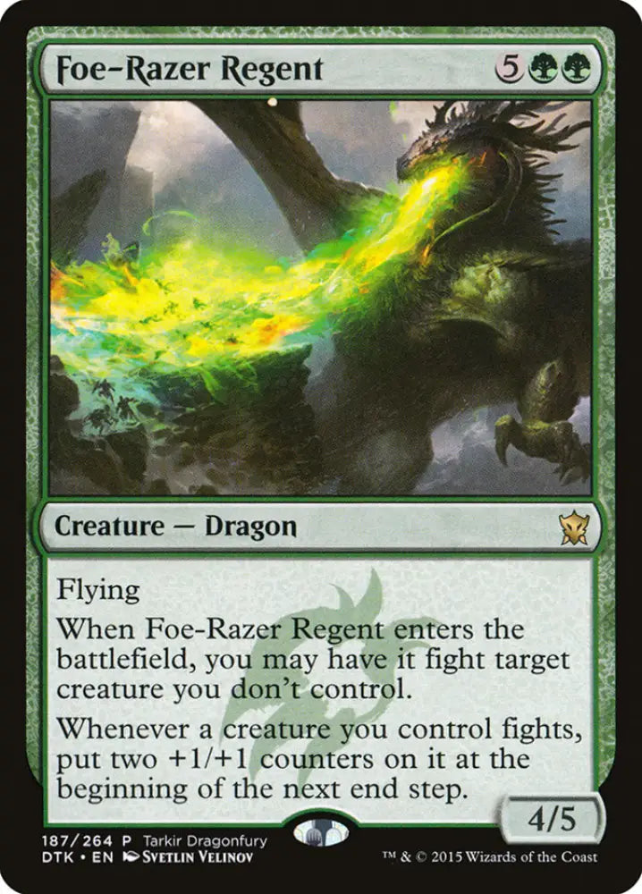 Foe-Razer Regent [Tarkir Dragonfury] - MTG Single