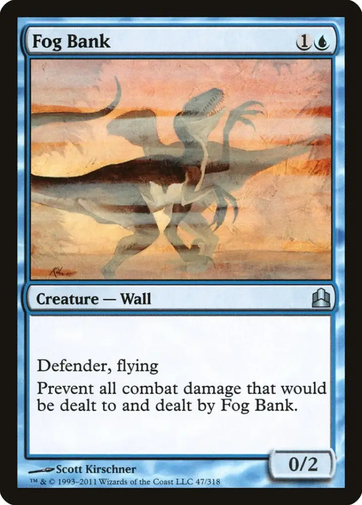 Fog Bank [Commander 2011] - MTG Single