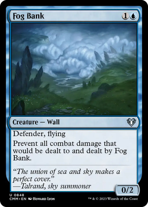 Fog Bank [Commander Masters] - MTG Single