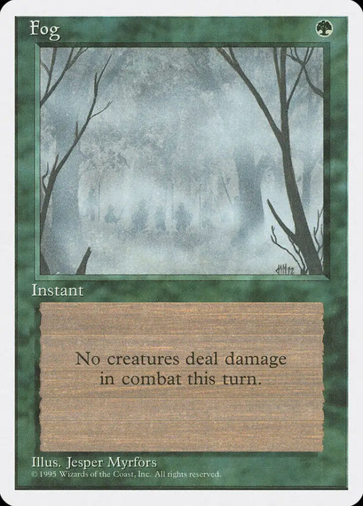 Fog [Fourth Edition] - MTG Single