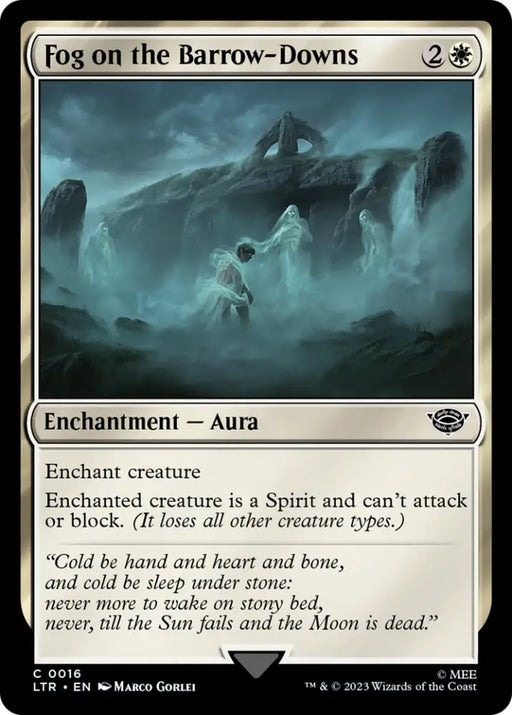 Fog on the Barrow-Downs [The Lord of the Rings: Tales of Middle-Earth] - MTG Single