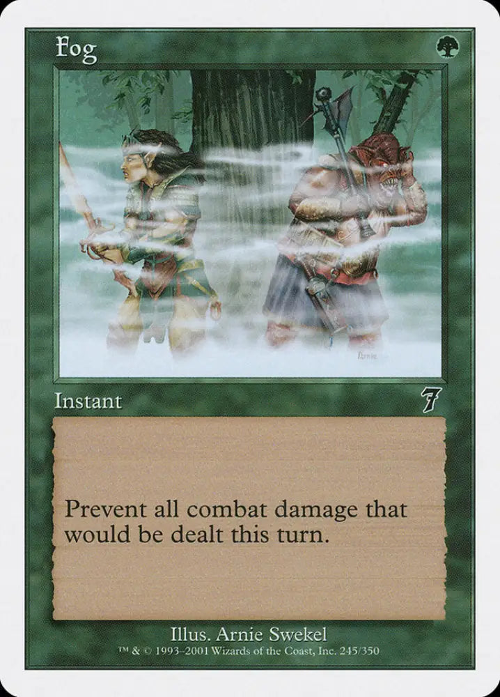 Fog [Seventh Edition] - MTG Single