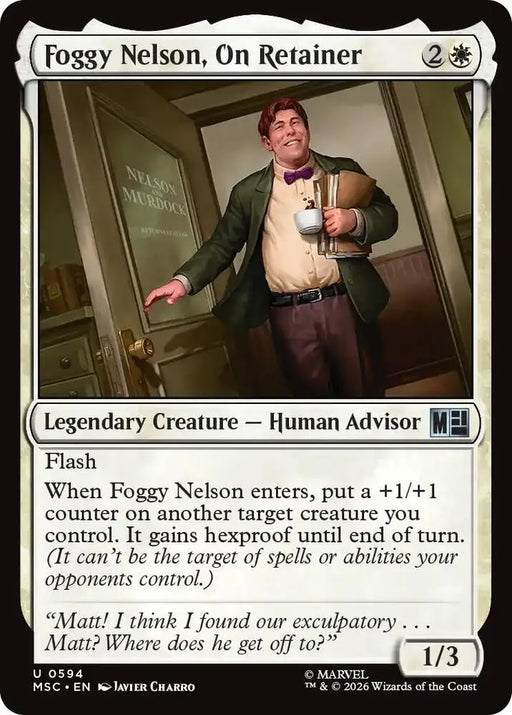 Foggy Nelson, On Retainer (594) [Marvel Super Heroes Commander]