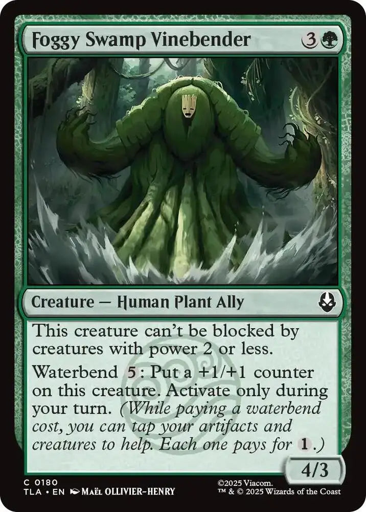 Foggy Swamp Vinebender (180) [Avatar: The Last Airbender]