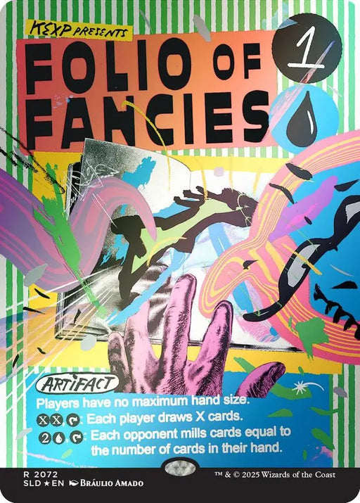 Folio of Fancies (Rainbow Foil) (2072) [Secret Lair Drop]