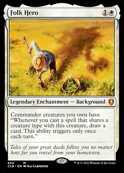 Folk Hero [Commander Legends: Battle for Baldur’s Gate] - MTG Single