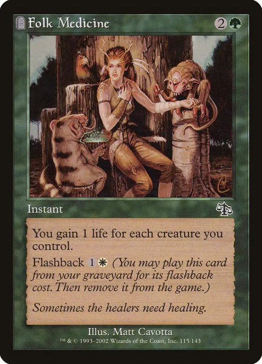 Folk Medicine [Judgment] - MTG Single
