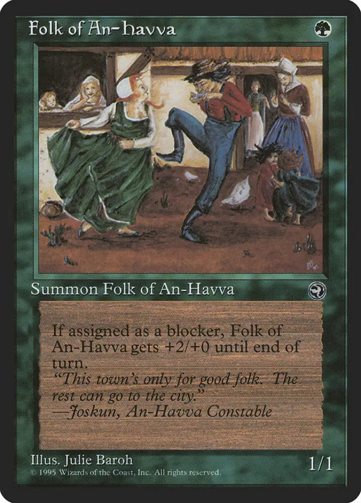 Folk of An-Havva (Joskun Flavor Text) [Homelands] - MTG Single