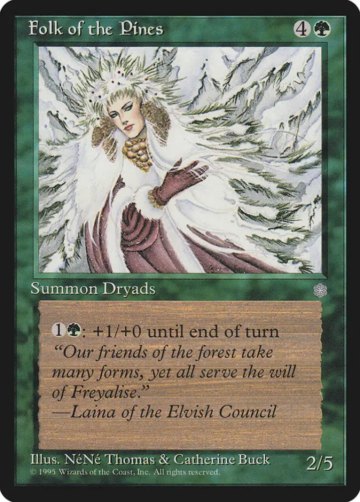 Folk of the Pines [Ice Age] - MTG Single