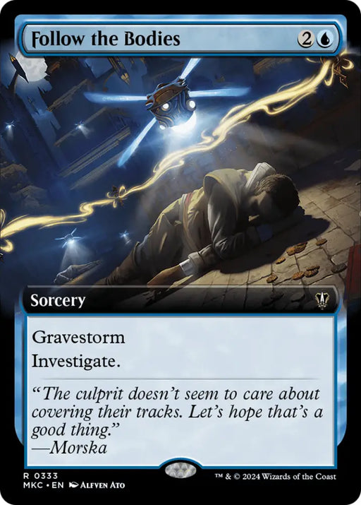 Follow the Bodies (Extended Art) [Murders at Karlov Manor Commander] - MTG Single